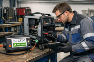 Elektrische Prüfungnach D IN EN 60974-4 (VDE 0544-4)